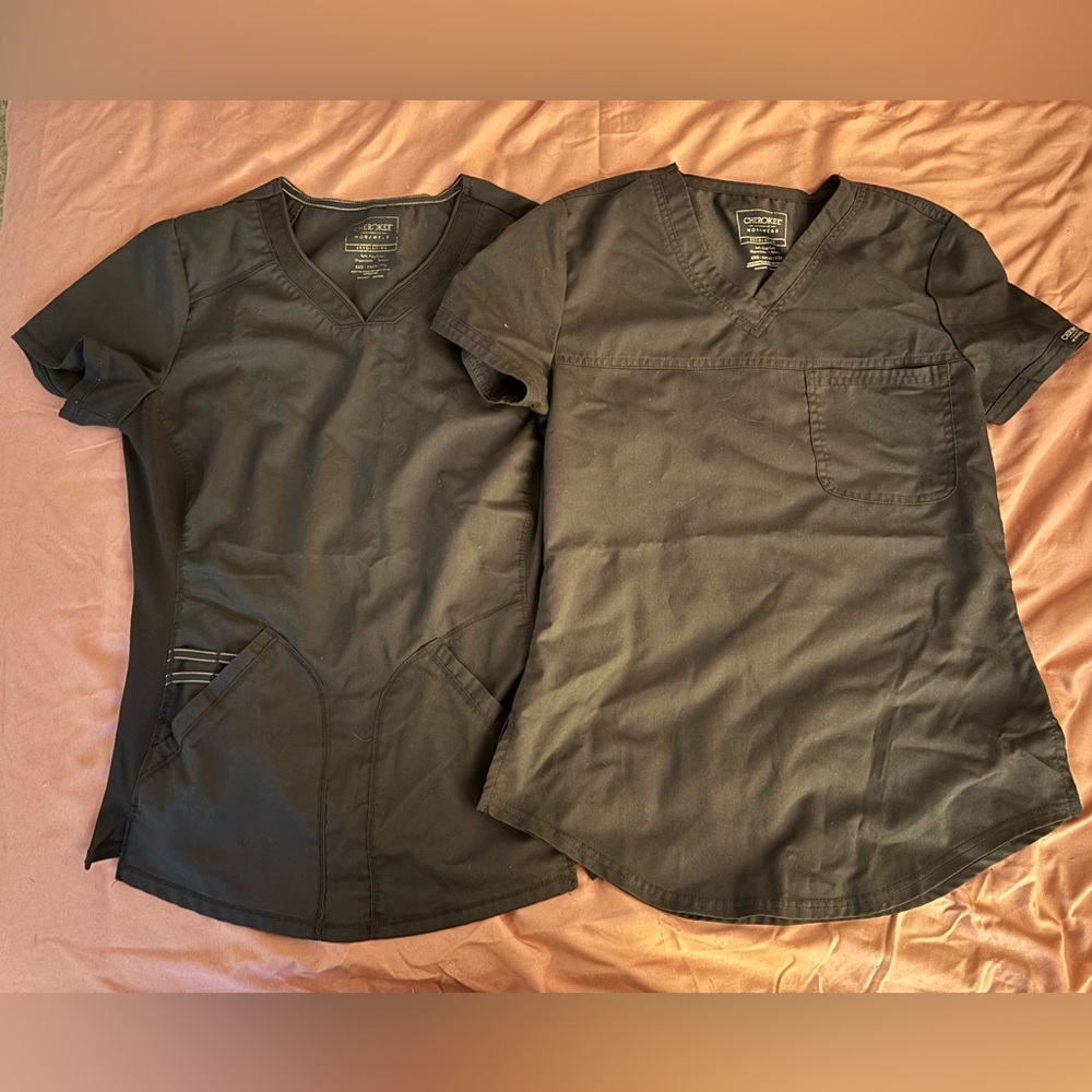 Cherokee Revolution Scrub Sets - XXS TOPS / XS PETITE BOTTOMS (!! SET OF TWO !!)